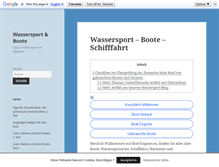 Tablet Screenshot of boat-engines.eu